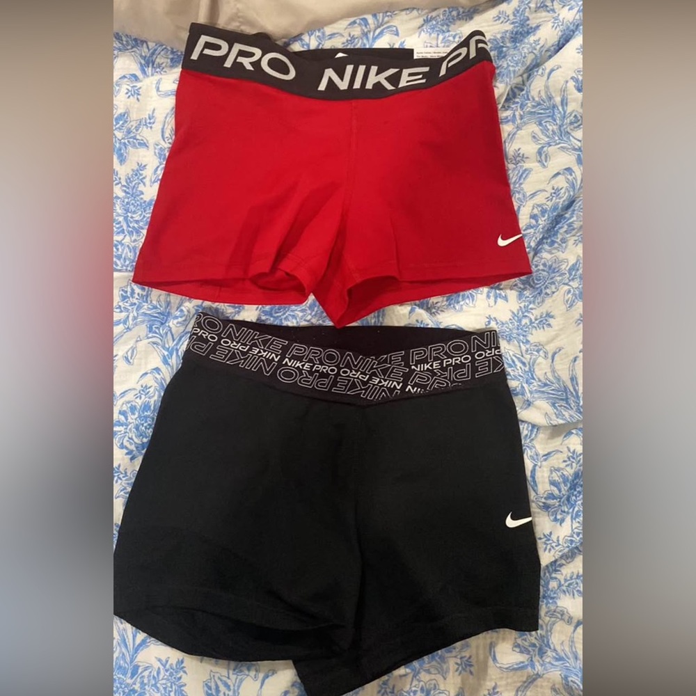 2/$65 women’s nike pro shorts